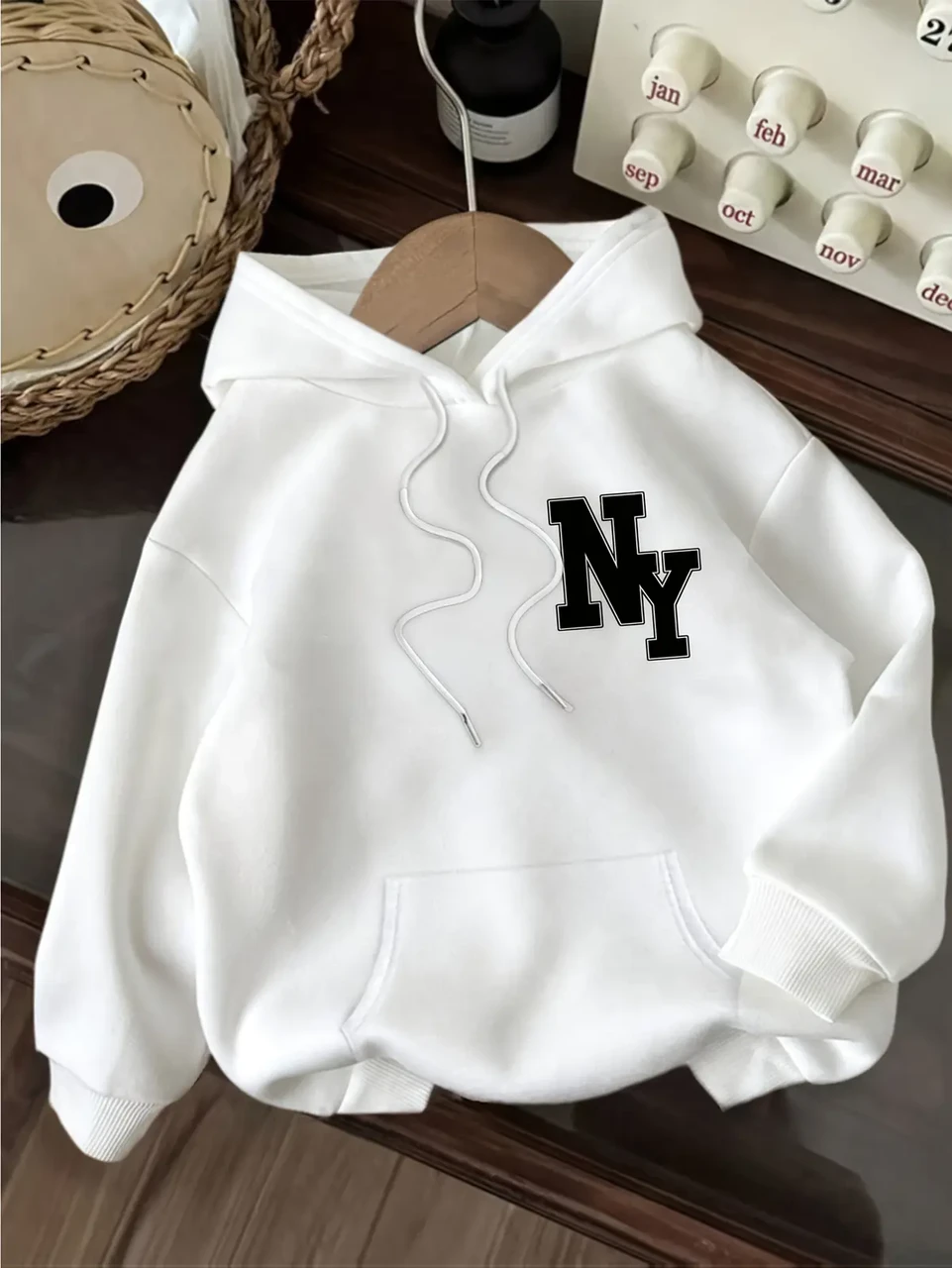 Худі жіноче з принтом Pin-000-2721 L Білий (2700321753) - фото 2