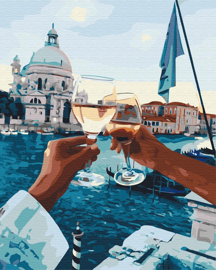 Картина по номерам Brushme Романтика Венеции 40х50 см (BS21611) Картина по номерам Brushme Романтика Венеции 40х50 см (BS21611)