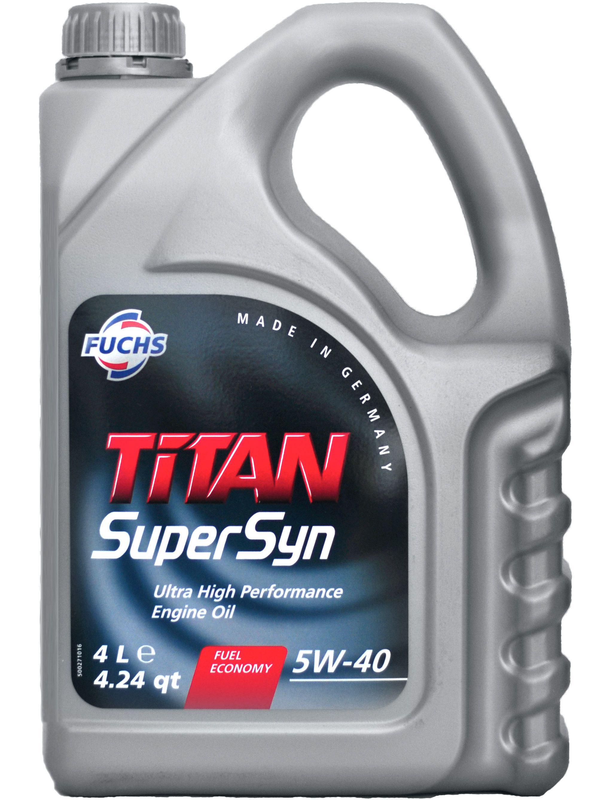 Моторна олива Fuchs Titan Supersyn 5W-40 4 л