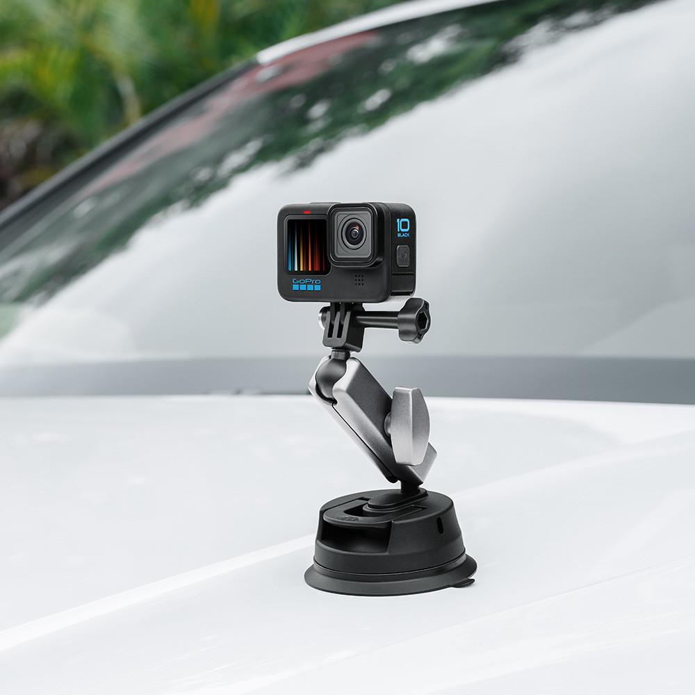 Держатель для экшн-камер на присоске Suction Cup Mount S1 с креплением для телефона - фото 4