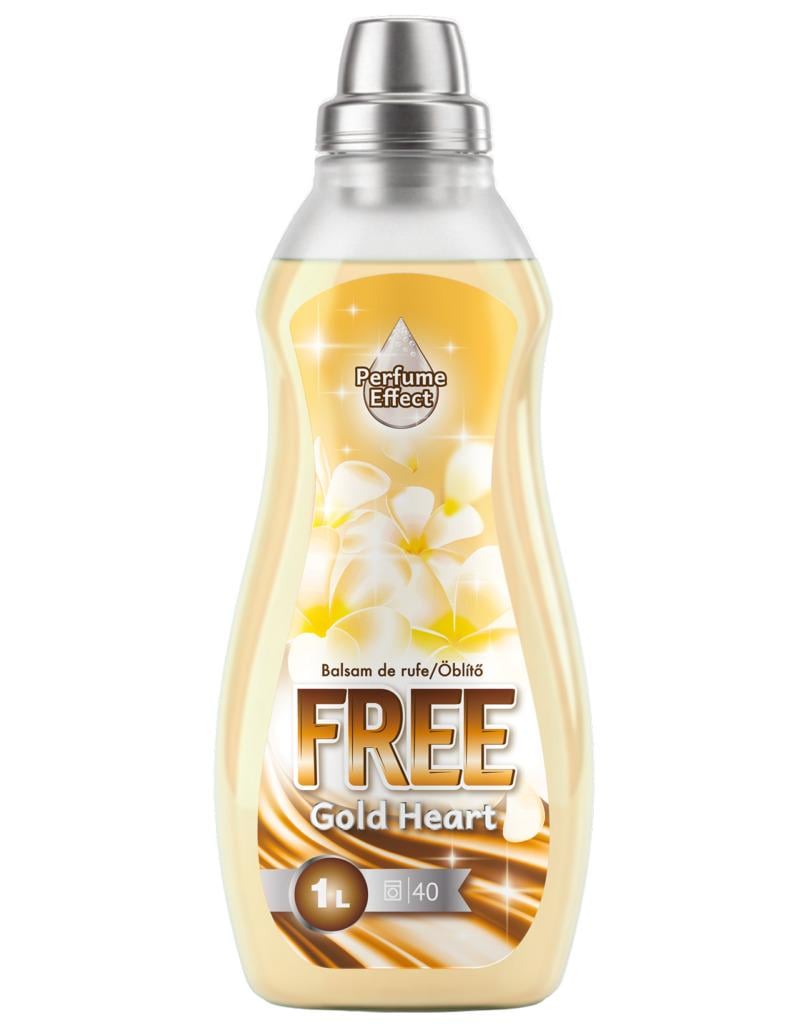 Кондиціонер-ополіскувач FREE GOLD HEART 1 л (hx-47206)