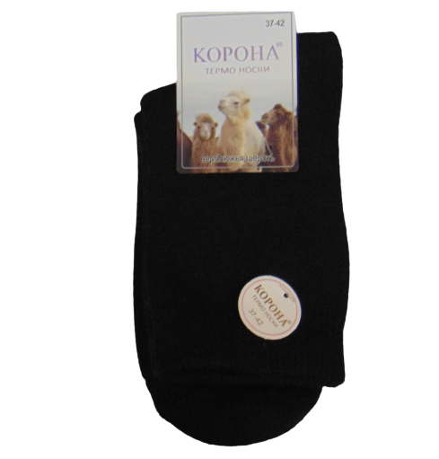 Носки верблюжья шерсть с махрой термо Корона 2659 р. 37-42 Черный (2006837710) Носки верблюжья шерсть с махрой термо Корона 2659 р. 37-42 Черный (2006837710)