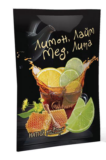 Чай Welvart Лимон/лайм/мед/липа концентрат напитка 50 г (50606943267)