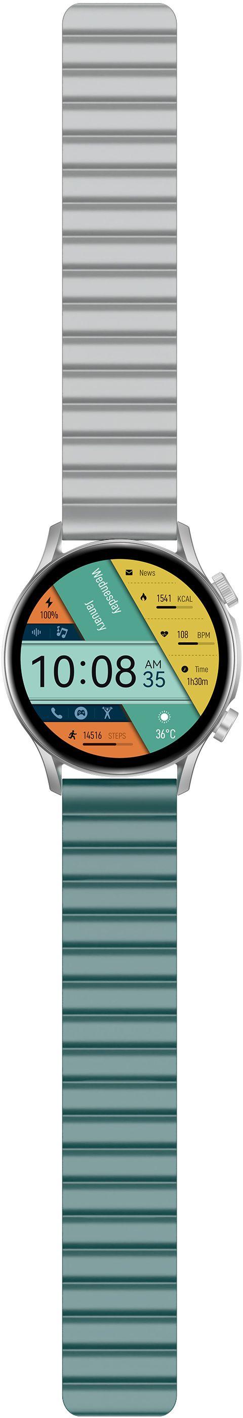 Годинник смарт Kieslect Smart Calling Watch Kr Pro Ltd Silver - фото 6