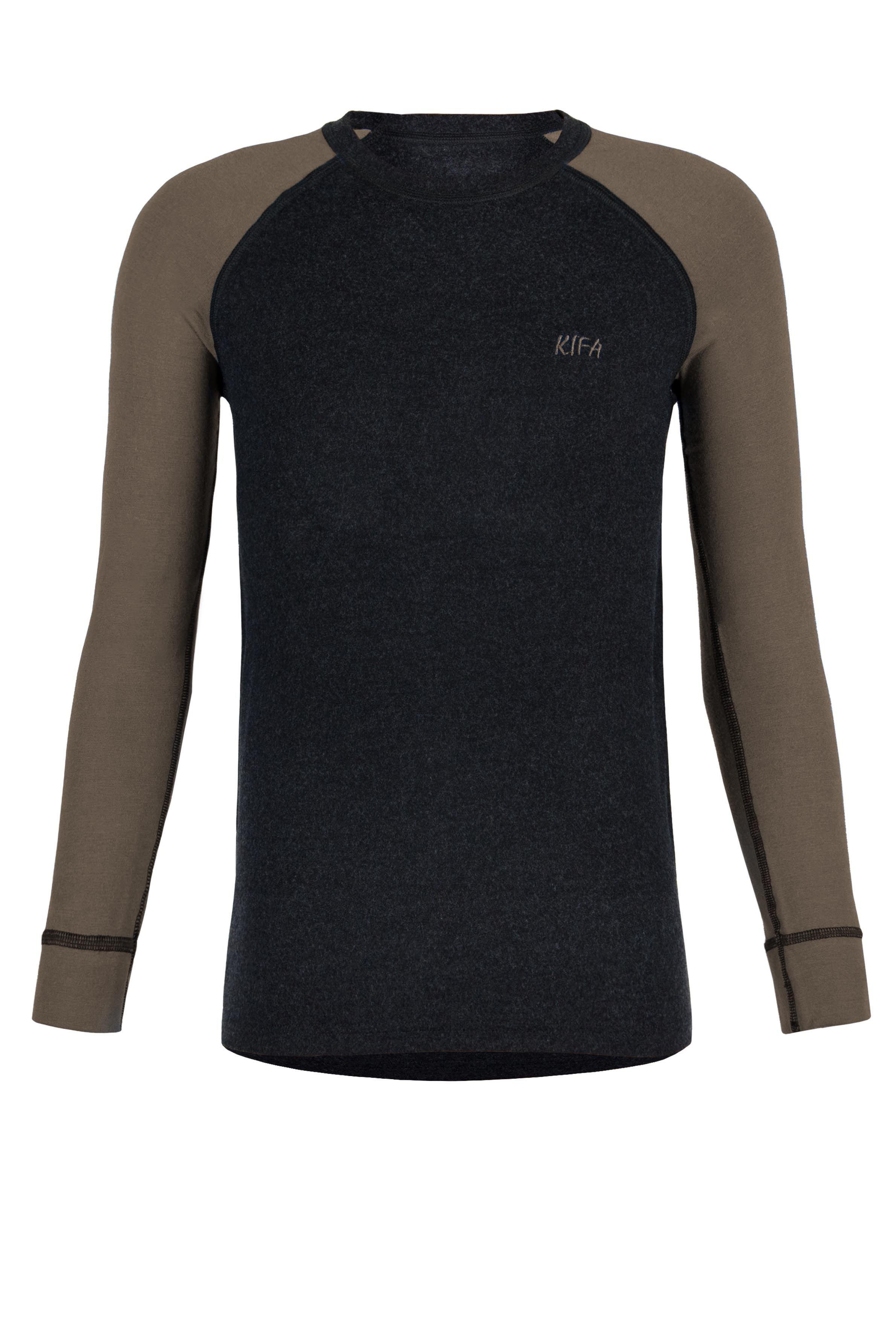 Термоджемпер детский KIFA для мальчика Серый/Черный (ФДМ-209) Термоджемпер детский KIFA для мальчика Серый/Черный (ФДМ-209)