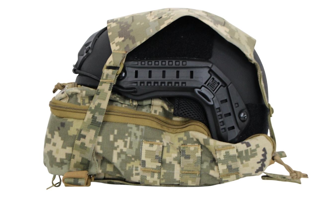 Рюкзак суточный с клапаном для шлема WS-R Warrior Spirit Пиксель (3577961)