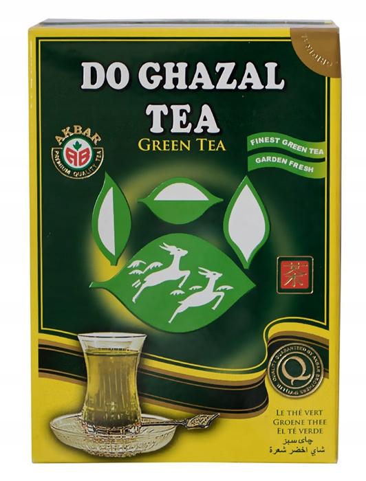 Чай цейлонський зелений чай Akbar Do Ghazal green Tea 500 г (13352017)