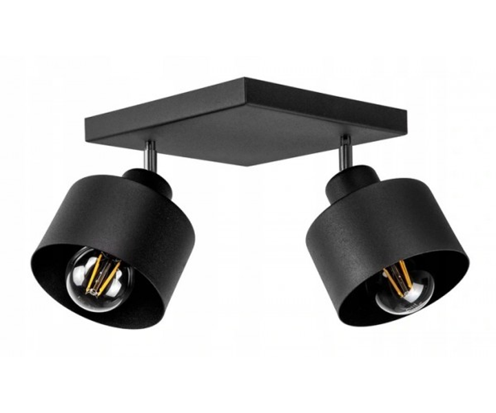 Светильник потолочный Belus 2 Square (PL-0002860 M/BLACK)