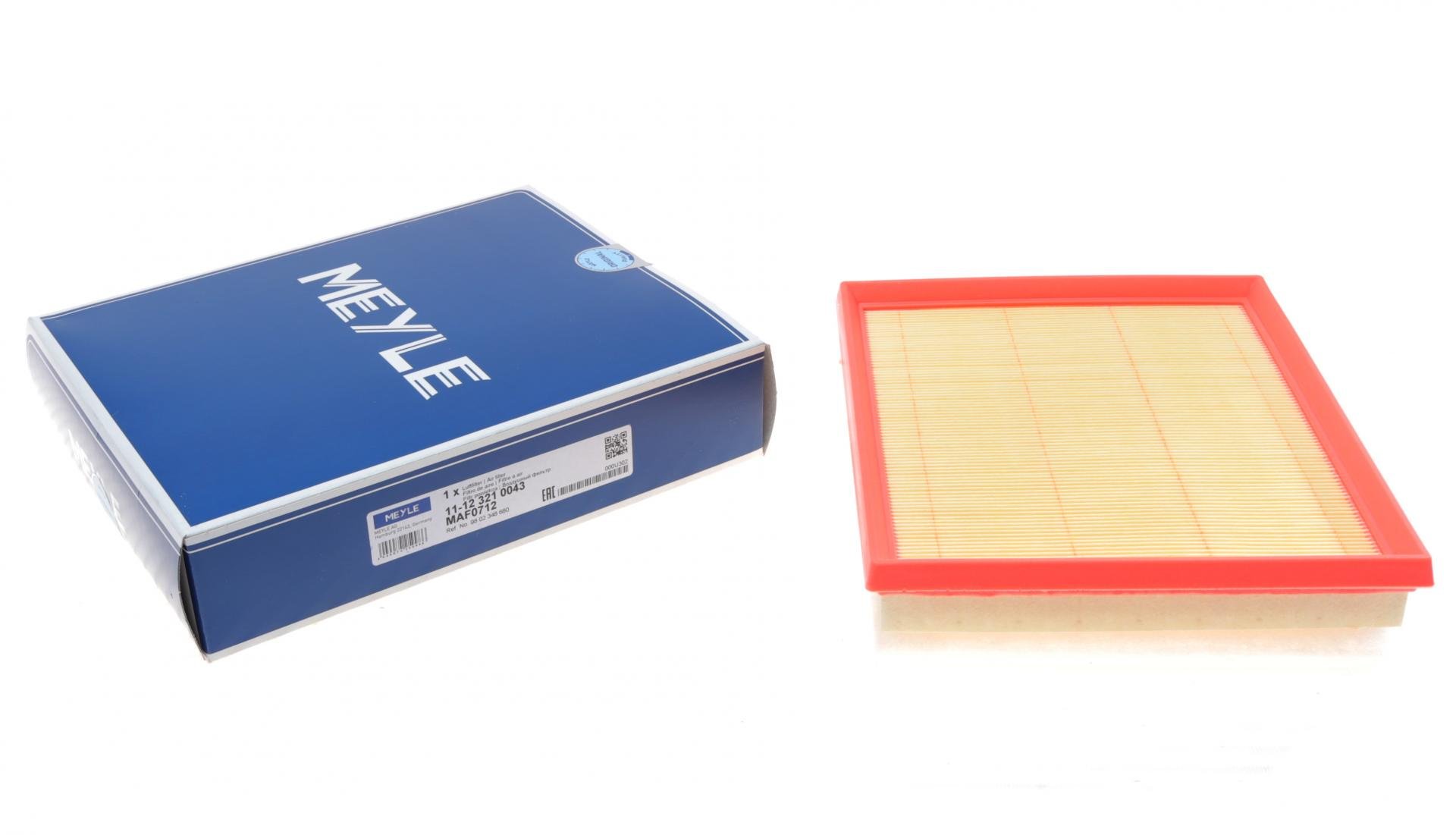Фільтр повітряний Meyle для Citroen Berlingo/Peugeot Partner 1,6HDi 12- (11-12 321 0043)