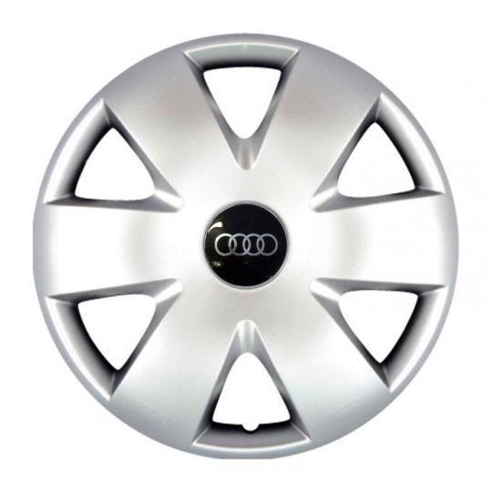 Автомобильные колпаки SKS 308 R15 с логотипом Audi 4 шт. Серебристый Автомобильные колпаки SKS 308 R15 с логотипом Audi 4 шт. Серебристый