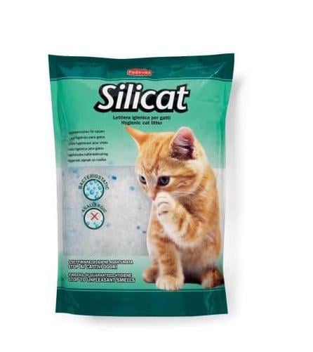 Гигиенический наполнитель для котов Padovan Silicat 2,2 кг 5 л (24263)