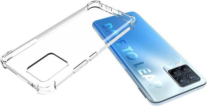 Чехол Shockproof Realme 8/8Pro Прозрачный