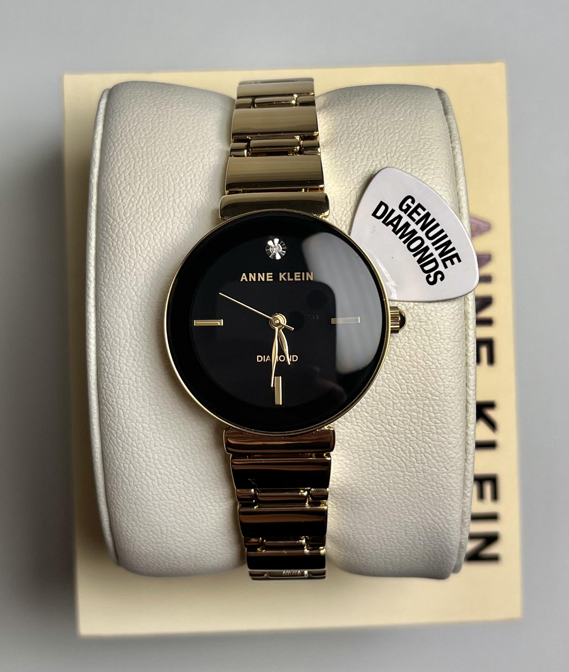 Часы женские Anne Klein AK/2434BKGB (14125788) - фото 2 Часы женские Anne Klein AK/2434BKGB (14125788) - фото 2