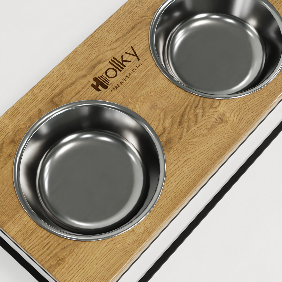 Миски на подставке для больших собак Hollky Base XL20 2х1,8 л (BXL20-522620-BLNT) - фото 8 Миски на подставке для больших собак Hollky Base XL20 2х1,8 л (BXL20-522620-BLNT) - фото 8