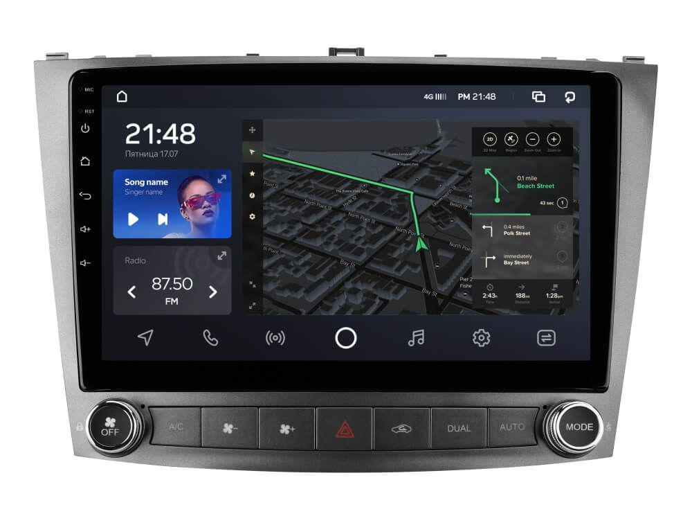 Штатна магнітола Cyclone C10-003 4-64Gb 2k 4G DSP Lexus IS250 XE20 2005-2013