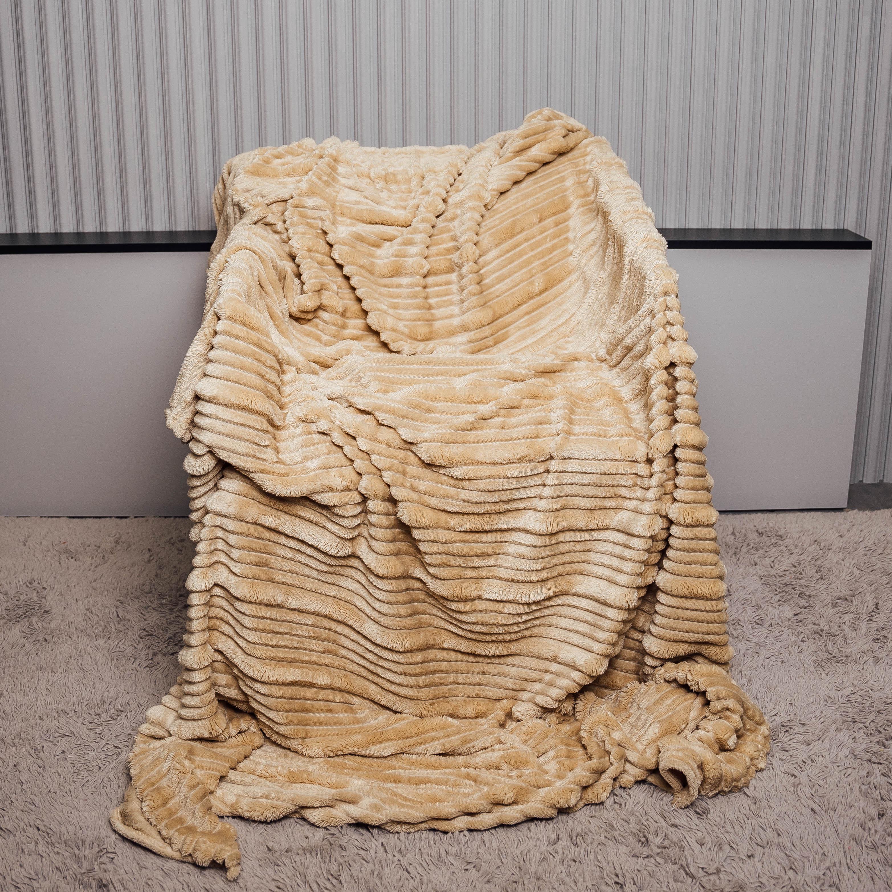 Плед 88124 Мікро обійми полуторний Темно-Цегляний (28069_96) - фото 1