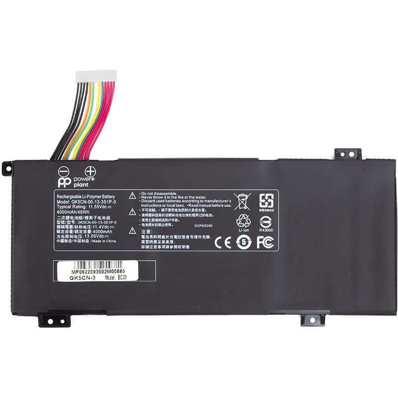 Аккумулятор Power для ноутбуков Machenike T90 Plus GK5CN 11,55V 4000 mAh (2477884986)