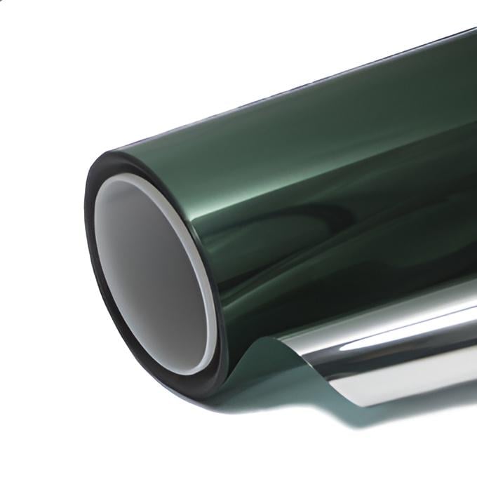 Пленка солнцезащитная зеркальная Wenster Sun Control Green 10 для окон 56 мкм 130х152,4 см Зеленый (238888541)