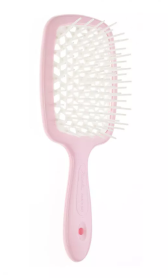 Гребінець для волосся JANEKE Superbrush With Soft Moulded Tips Пудровий