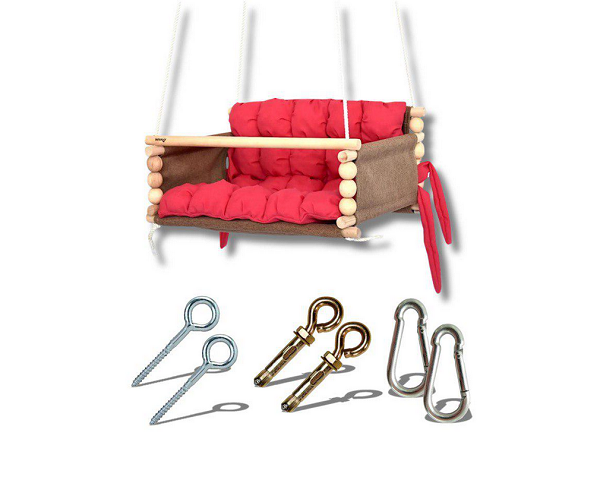 Качеля подвесная Infancy Маршмелоу Карамельный/Коралловый (9655846) Качеля подвесная Infancy Маршмелоу Карамельный/Коралловый (9655846)