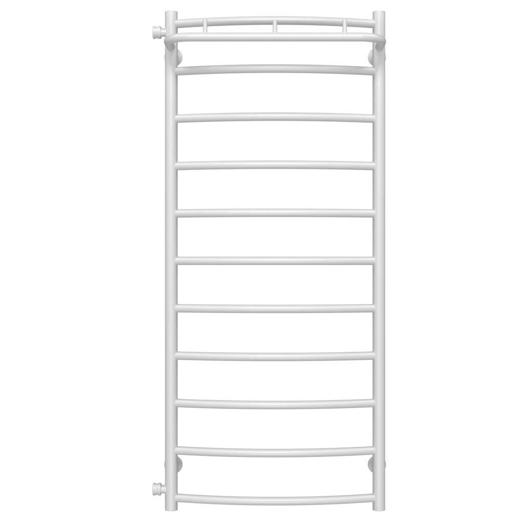 Полотенцесушитель водяной Deffi Классик N П11 боковое левое подключение нержавеющая сталь 500х1200 мм Белый (C.KN.120.50.11.W.B)