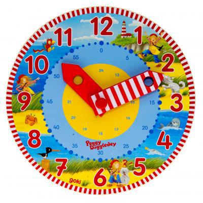 Розвиваюча іграшка Goki Годинник вивчаємо час (58526)