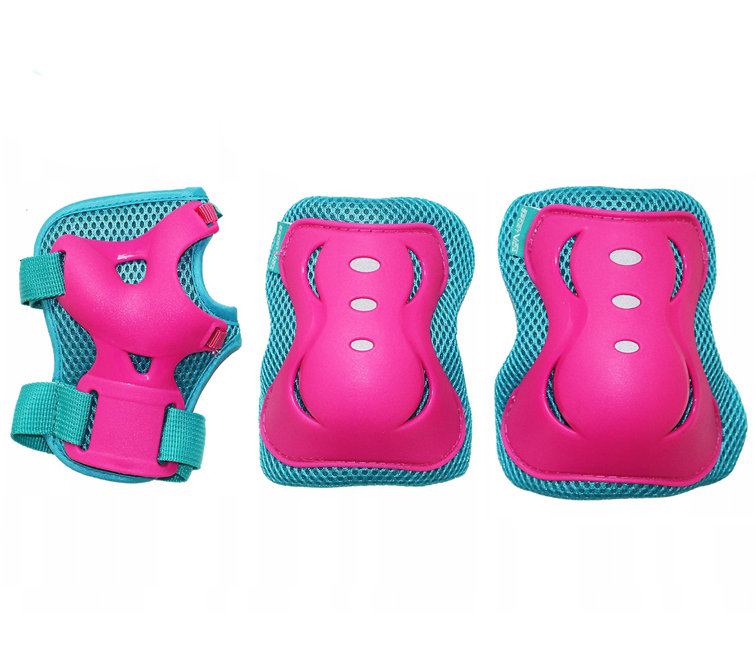 Комплект защитный SportVida р. M Blue/Pink (SV-KY0002-M) - фото 4