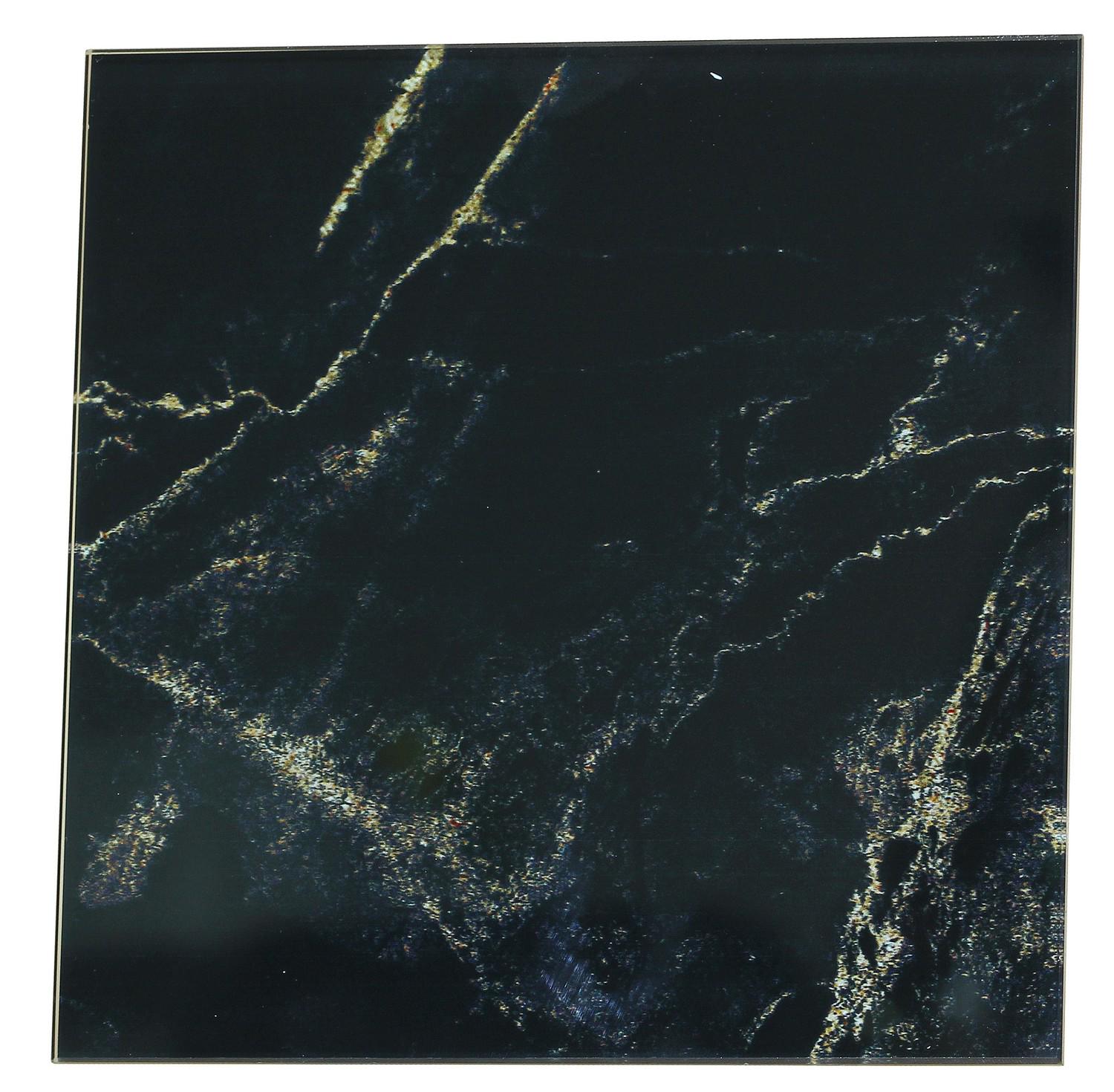 Панель для вентилятора AirRoxy dRim Marble black gold Glass (01-186)