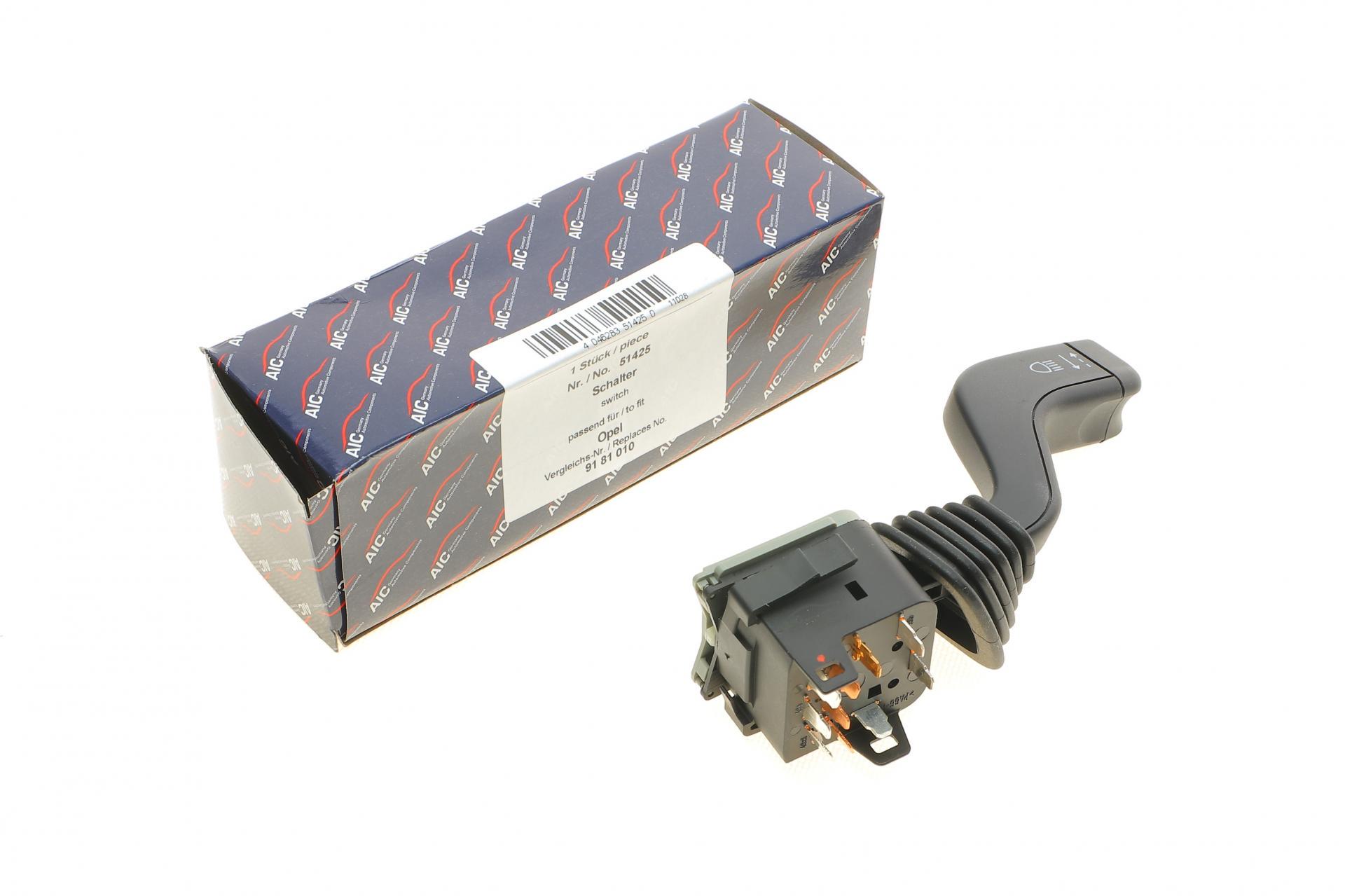 Переключатель поворотов Aic Opel Agila/Astra F/Corsa B/Omega B/Vectra A/B 88-07 (51425)