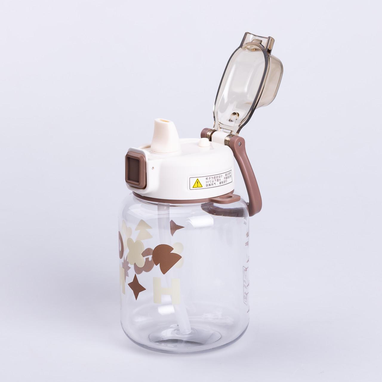 Пляшка для води дитяча на ремінці з трубочкою для дитини для спорту та школи 650 мл (6764) - фото 5 Пляшка для води дитяча на ремінці з трубочкою для дитини для спорту та школи 650 мл (6764) - фото 5