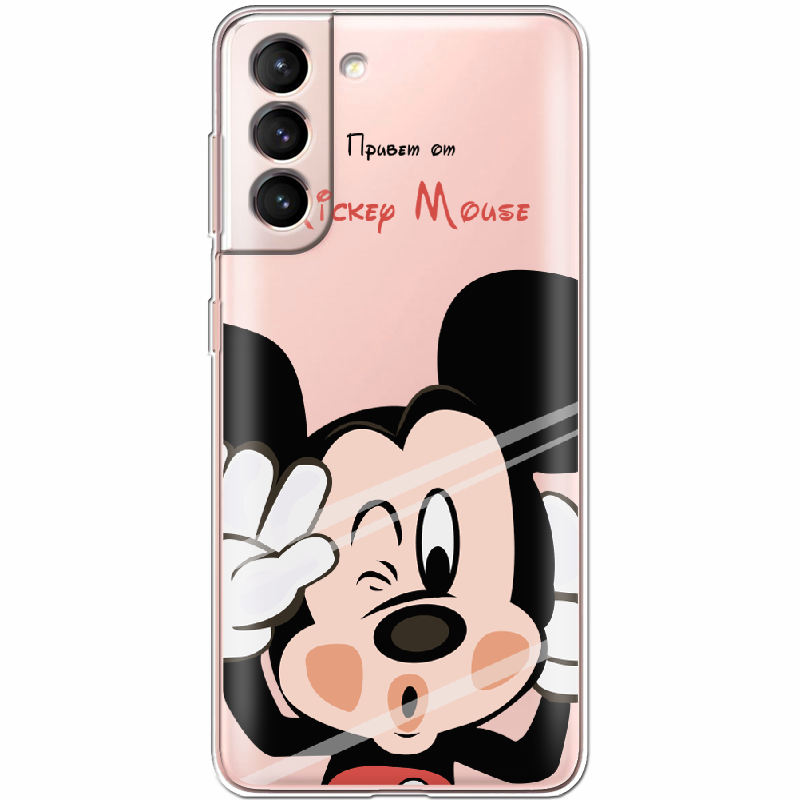 Чохол BoxFace Samsung G991 Galaxy S21 Mister M Прозорий силікон (41709-cc58-41709)