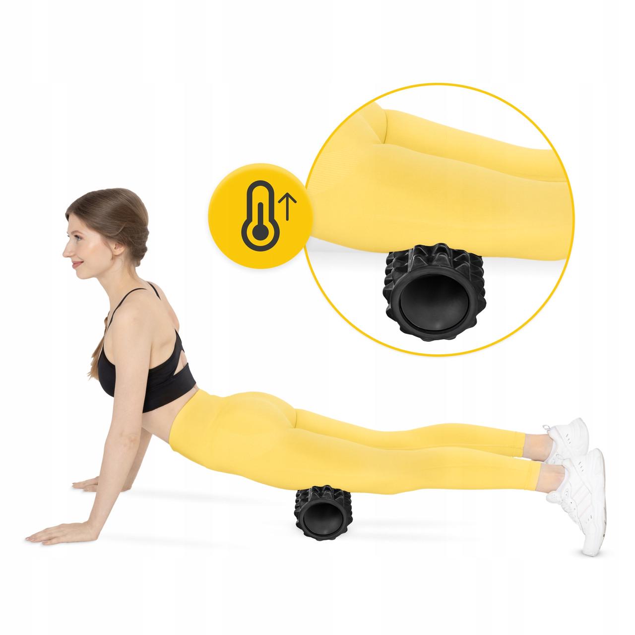 Массажный ролик 4fizjo EVA 33x14 см Black (P-5907739312525) - фото 3 Массажный ролик 4fizjo EVA 33x14 см Black (P-5907739312525) - фото 3