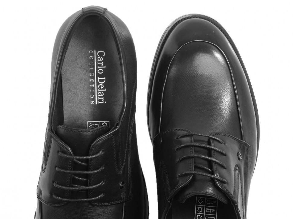 Туфлі Carlo Delari 7253006 р. 42 Чорний (23437) - фото 4
