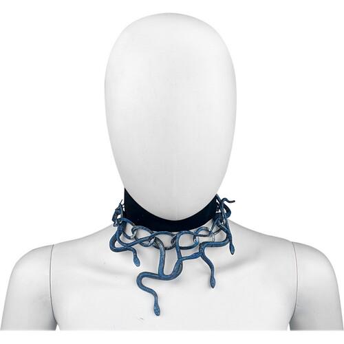 Чокер-колье Медуза Gorgona SETA Decor 22-355BLK-BL