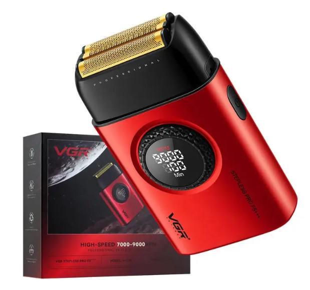 Електробритва VGR V-377 Червоний (2104618578)