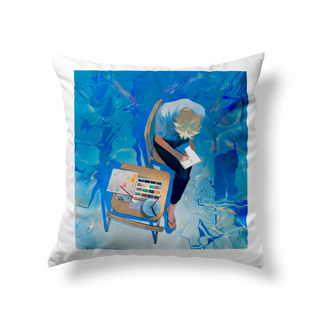 Декоративна подушка Yatora Yaguchi Blue Period 35x35 см (41654)