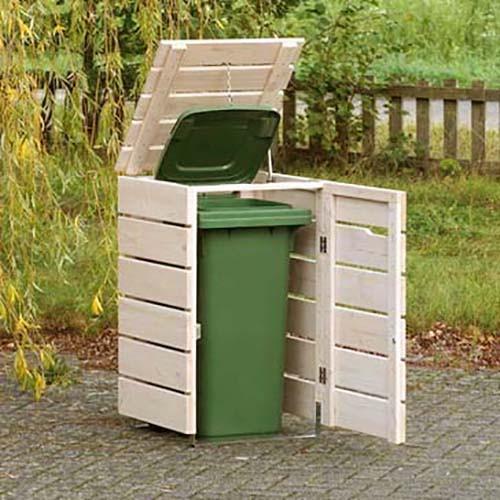 Бокс для сміттєвого бака із дерева Дарсилан Бланже (БМК-000701) - фото 2 Бокс для сміттєвого бака із дерева Дарсилан Бланже (БМК-000701) - фото 2