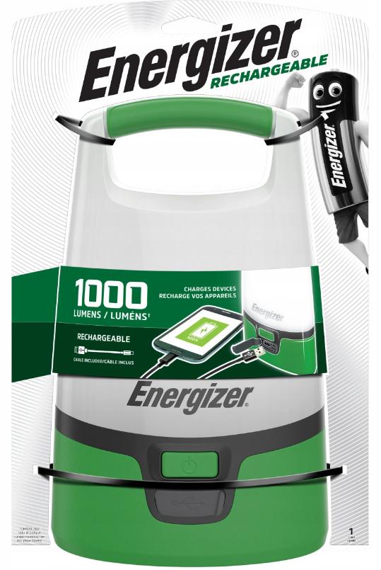 Ліхтар акумуляторний Energizer 1000Lm Біло-зелений (E301699600) - фото 2