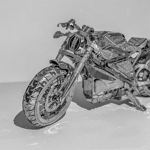 Конструктор металлический 3D Мотоцикл - фото 4 Конструктор металлический 3D Мотоцикл - фото 4