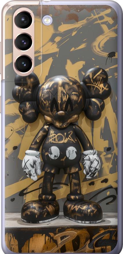 Чохол на Samsung Galaxy S21 Bronze kaws (6097t-2114-42517)