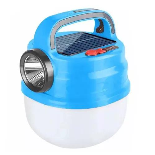 Фонарь кемпинговый LED Hurry Bolt HB-V70 50W с солнечной панелью и аккумулятором