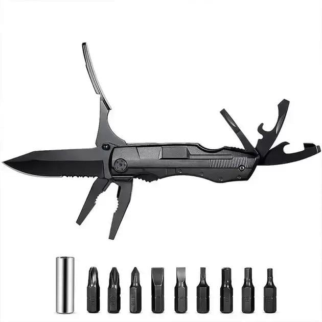 Мультитул JEEP в чохлі 10,5x5,5 см Чорний