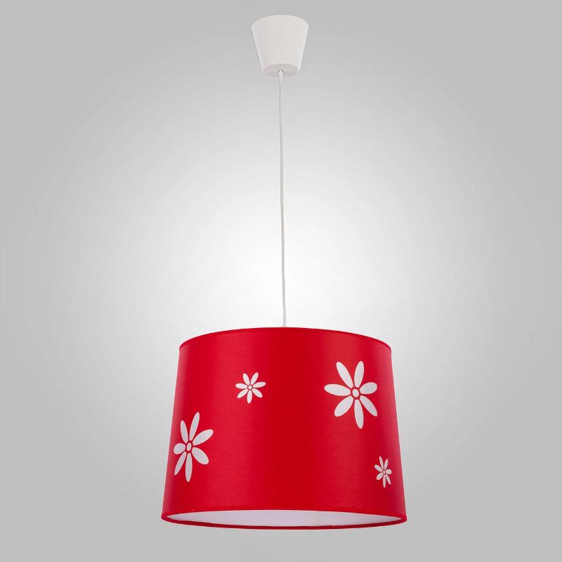 Люстра подвесная Light House NM-14479/1A WT RD на одну лампу Красный