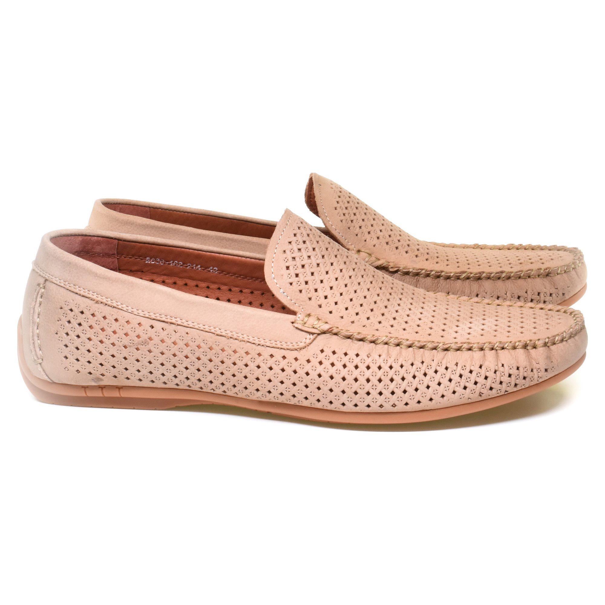 Мокасини мужские весенние повседневные Veritas р. 45 Бежевый (89047-45) - фото 4