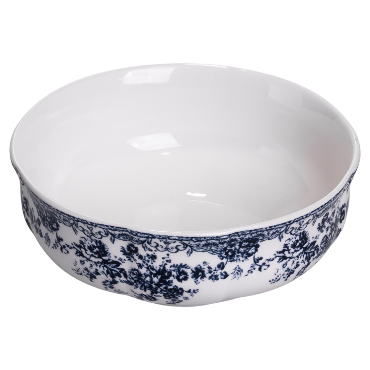 Столовий сервіз порцелянового посуду на 6 персон Vintage Elegant комплект тарілок та чашок 32 предмети Білий/Синій (YY78-6A) - фото 8 Столовий сервіз порцелянового посуду на 6 персон Vintage Elegant комплект тарілок та чашок 32 предмети Білий/Синій (YY78-6A) - фото 8