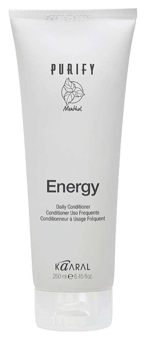 Крем-кондиционер энергетический Kaaral Purify Energy Daily Conditioner с экстрактом свежей мяты и ментола 250 мл (1211N)