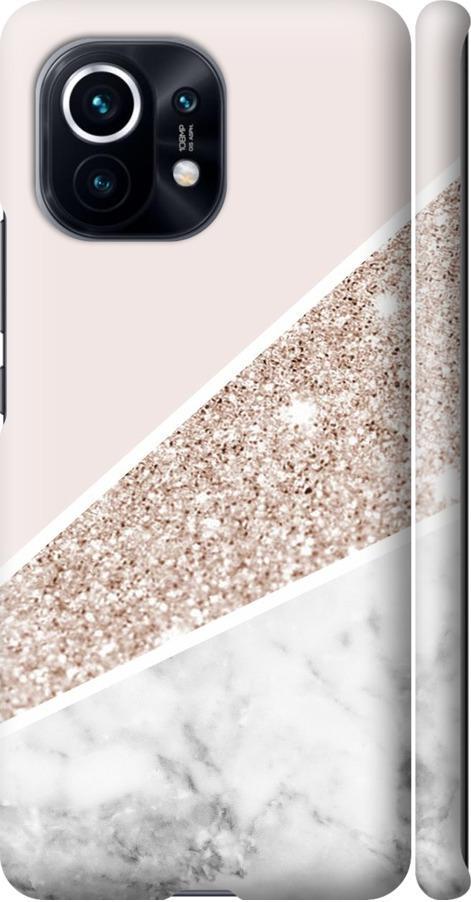 Чехол на Xiaomi Mi 11 Пастельный мрамор (4342m-2253-42517)