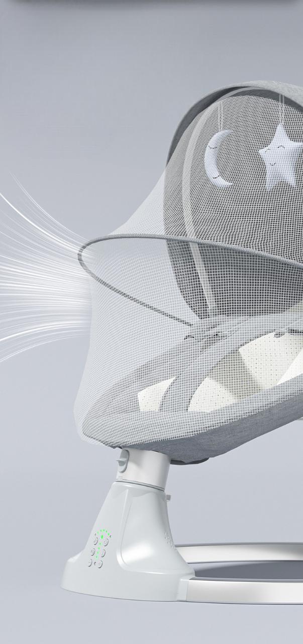 Колисальний центр шезлонг-гойдалка та москітна сітка Сірий (12547) - фото 12 Колисальний центр шезлонг-гойдалка та москітна сітка Сірий (12547) - фото 12