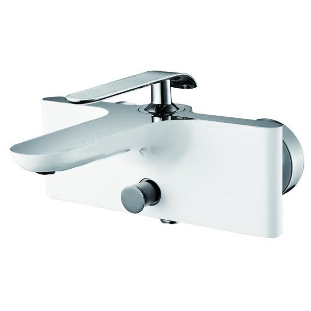 Смеситель для ванны Devit Katarina 37513148W однорычажный Белый (165951)