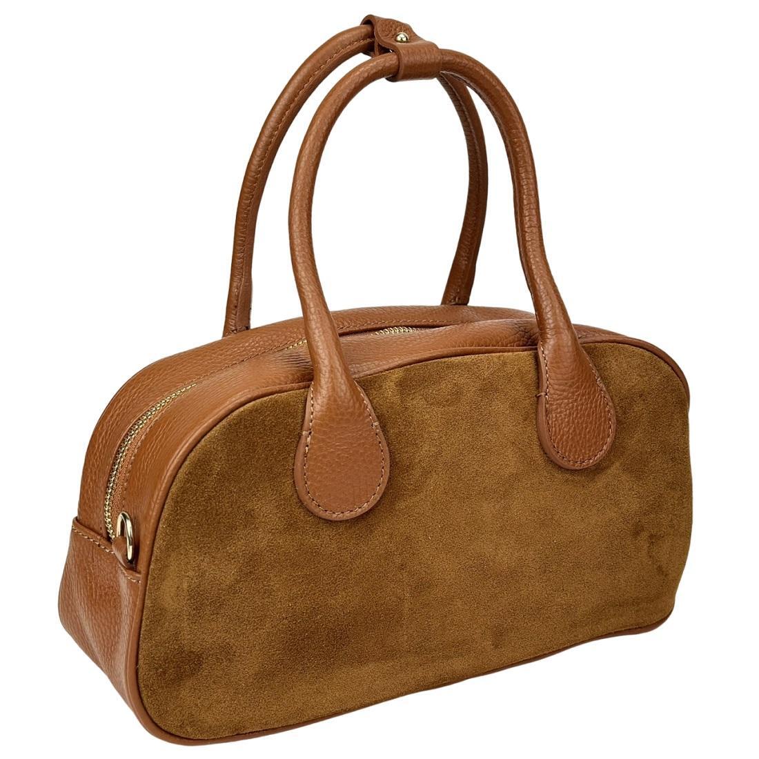 Жіноча сумка Royal Bag F-IT-3017C замшева Коричневий (8079) Жіноча сумка Royal Bag F-IT-3017C замшева Коричневий (8079)